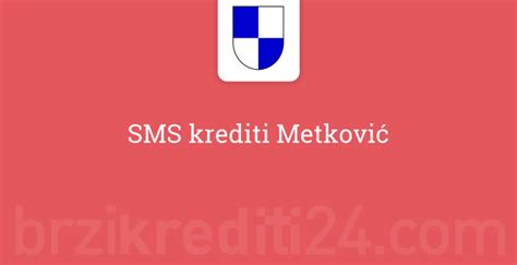 SMS krediti .